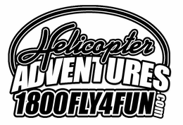 HELICOPTER ADVENTURES 1800FLY4FUN.COM trademark