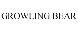 GROWLING BEAR trademark
