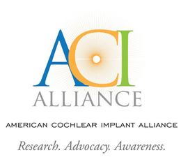 ACI ALLIANCE AMERICAN COCHLEAR IMPLANT ALLIANCE RESEARCH. ADVOCACY. AWARENESS. trademark