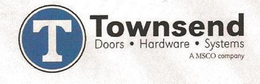 T TOWNSEND DOORS · HARDWARE · SYSTEMS A MSCO COMPANY trademark