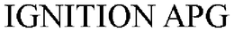 IGNITION APG trademark