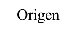 ORIGEN trademark