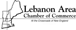 LEBANON AREA CHAMBER OF COMMERCE AT THE CROSSROADS OF NEW ENGLAND trademark