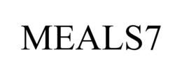 MEALS7 trademark