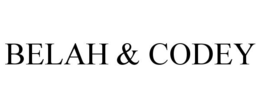 BELAH & CODEY trademark