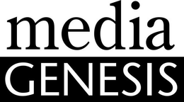 MEDIA GENESIS trademark