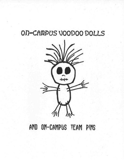 ON-CAMPUS VOODOO DOLLS AND ON-CAMPUS TEAM PINS trademark