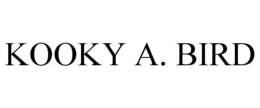 KOOKY A. BIRD trademark