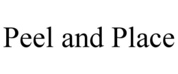 PEEL AND PLACE trademark