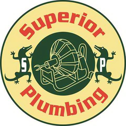 S P SUPERIOR PLUMBING trademark