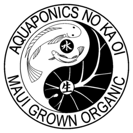 AQUAPONICS NO KA OI MAUI GROWN ORGANIC trademark