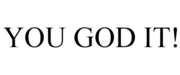 YOU GOD IT! trademark