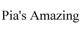 PIA'S AMAZING trademark