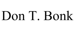DON T. BONK trademark