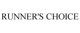 RUNNER'S CHOICE trademark