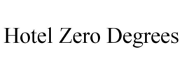 HOTEL ZERO DEGREES trademark