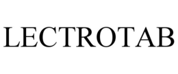 LECTROTAB trademark