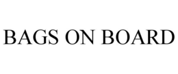 BAGS ON BOARD trademark