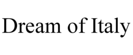 DREAM OF ITALY trademark