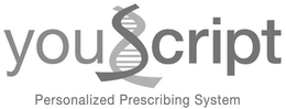 YOUSCRIPT PERSONALIZED PRESCRIBING SYSTEM trademark