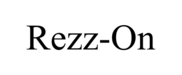 REZZ-ON trademark