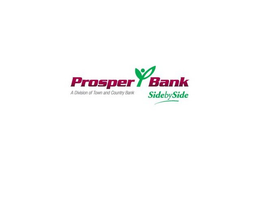 PROSPER BANK A DIVISION OF TOWN AND COUNTRY BANK SIDEBYSIDE trademark