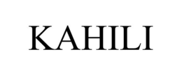 KAHILI trademark