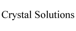 CRYSTAL SOLUTIONS trademark