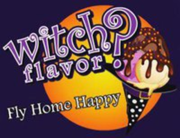 WITCH FLAVOR? FLY HOME HAPPY trademark