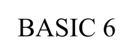 BASIC 6 trademark