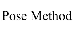 POSE METHOD trademark