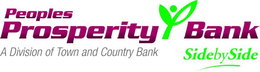 PEOPLES PROSPERITY BANK A DIVISION OF TOWN AND COUNTRY BANK SIDEBYSIDE trademark