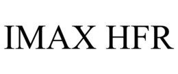 IMAX HFR trademark