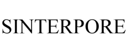 SINTERPORE trademark