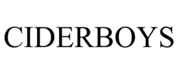 CIDERBOYS trademark