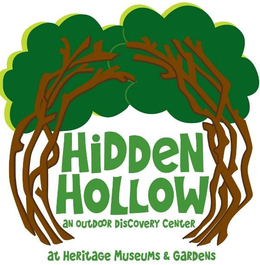 HIDDEN HOLLOW AN OUTDOOR DISCOVERY CENTER AT HERITAGE MUSEUMS & GARDENS trademark