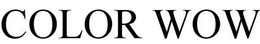 COLOR WOW trademark