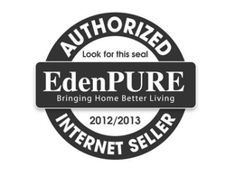 EDENPURE BRINGING HOME BETTER LIVING AUTHORIZED INTERNET SELLER LOOK FOR THIS SEAL 2012/2013 trademark