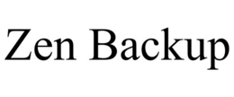 ZEN BACKUP trademark