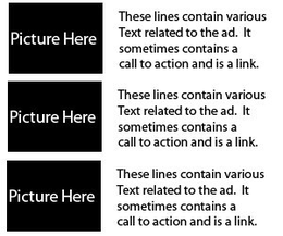 PICTURE HERE THESE LINES CONTAIN VARIOUS TEXT RELATED TO THE AD, IT SOMETIMES CONTAINS A CALL TO ACTION AND IS A LINK. trademark