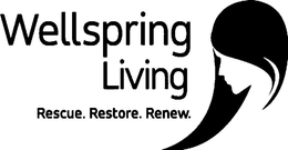 WELLSPRING LIVING RESCUE. RESTORE. RENEW. trademark