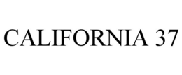 CALIFORNIA 37 trademark