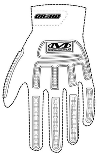 MECHANIX WEAR M OR HD trademark