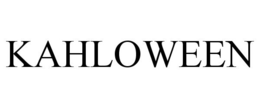 KAHLOWEEN trademark