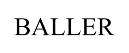BALLER trademark