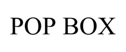 POP BOX trademark