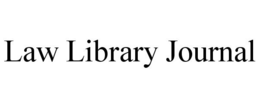 LAW LIBRARY JOURNAL trademark