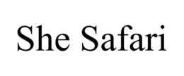 SHE SAFARI trademark