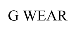 G WEAR trademark