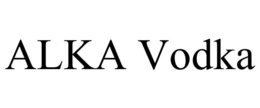ALKA VODKA trademark